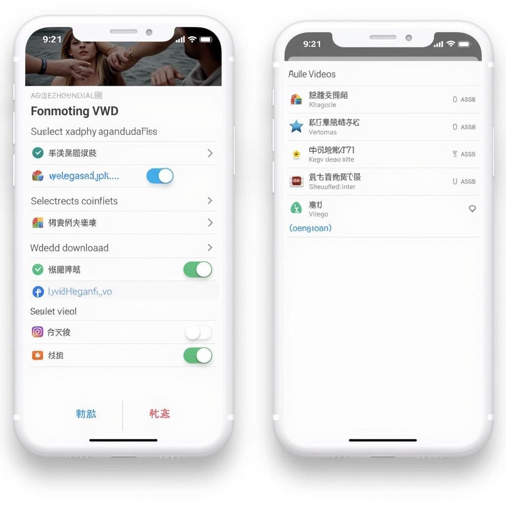 Xiaohongshu video downloader app interface