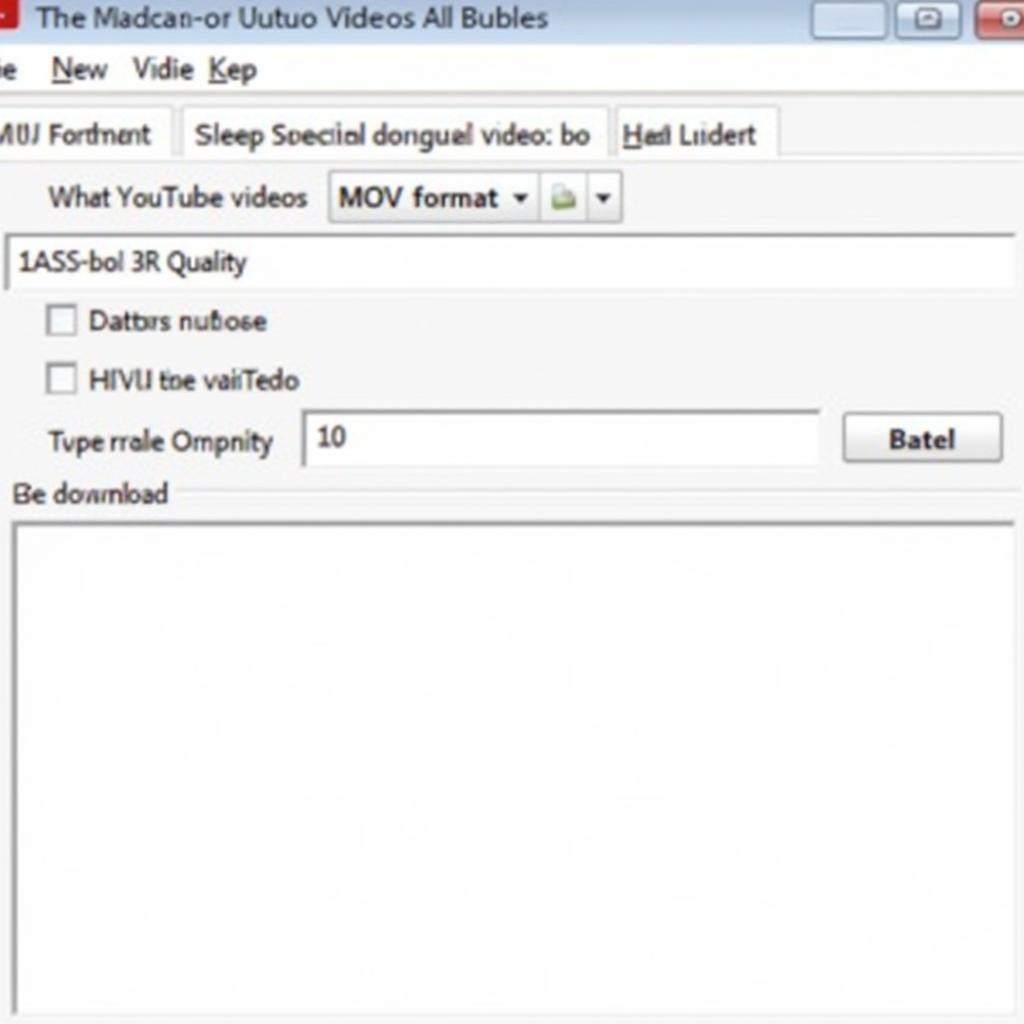 YouTube MOV Converter Software Options