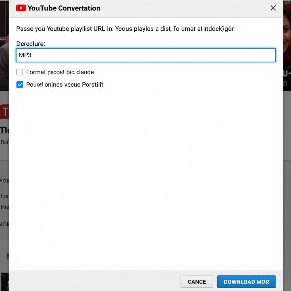 YouTube Playlist MP3 Download using Online Converter