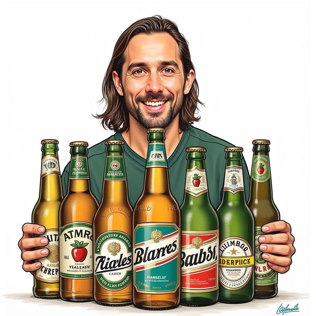 Zlatan 10 Bottles Fan Art