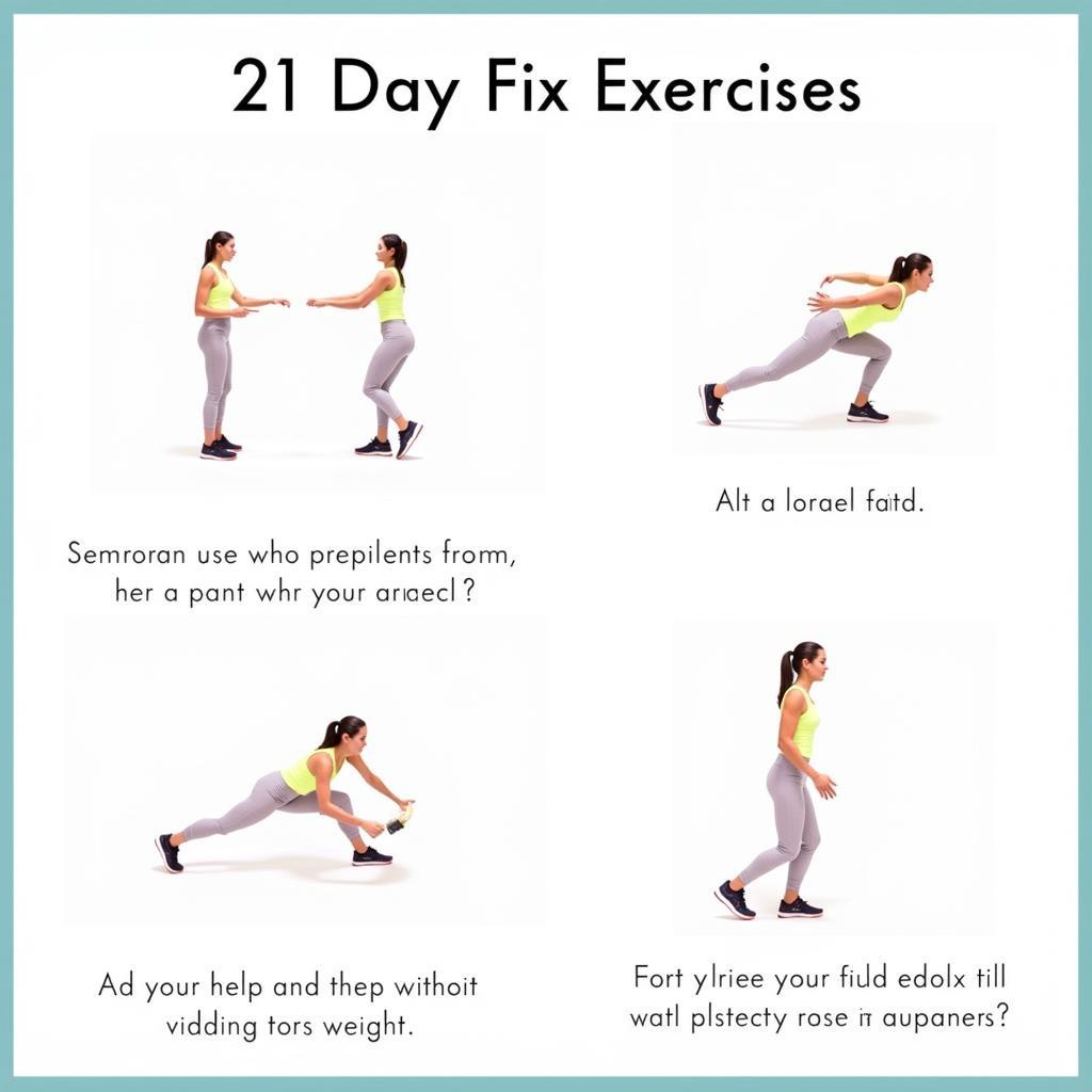 21 Day Fix Workout Modifications