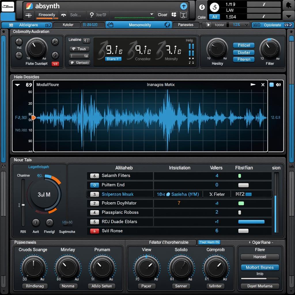 Absynth 5 Interface Screenshot