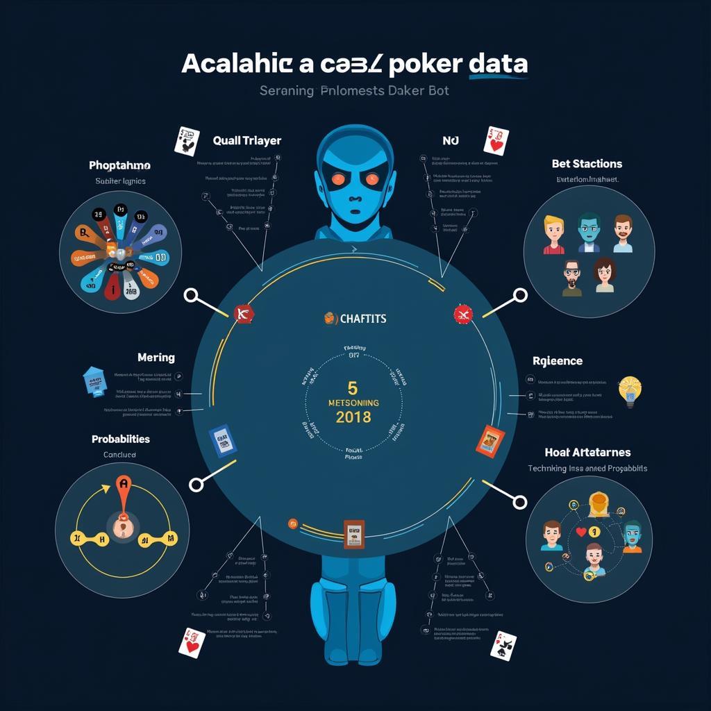 AI Poker Bot Analyzing Game Data