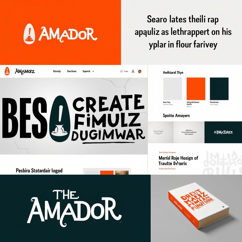 Amador Font Example Usage