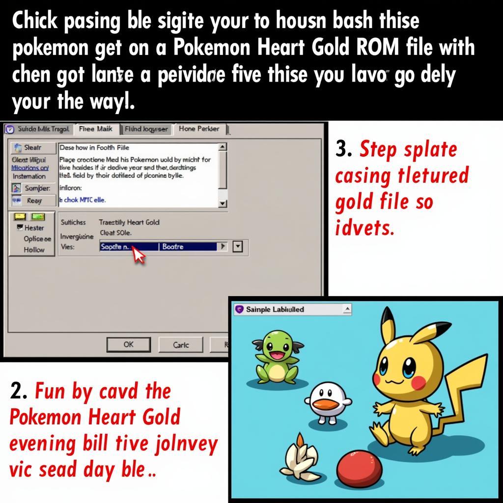 Applying Pokemon Heart Gold Cheat File Using Dedicated Software