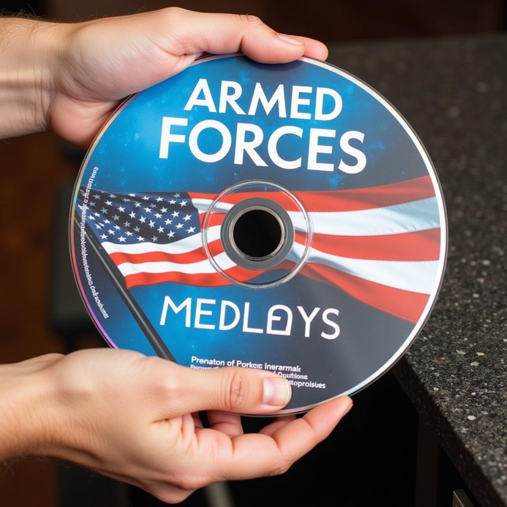 Purchasing Armed Forces Medleys on CD