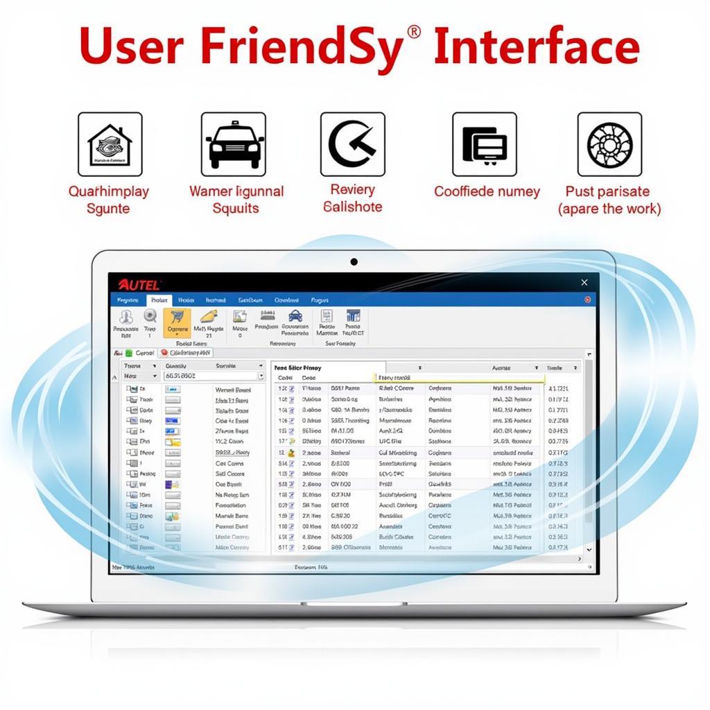 Autel MaxiSys Software Interface