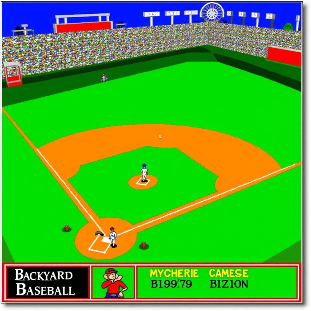 Backyard Baseball Gameplay on ScummVM