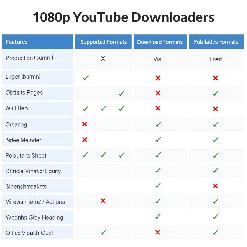 Comparing Different 1080p YouTube Downloaders