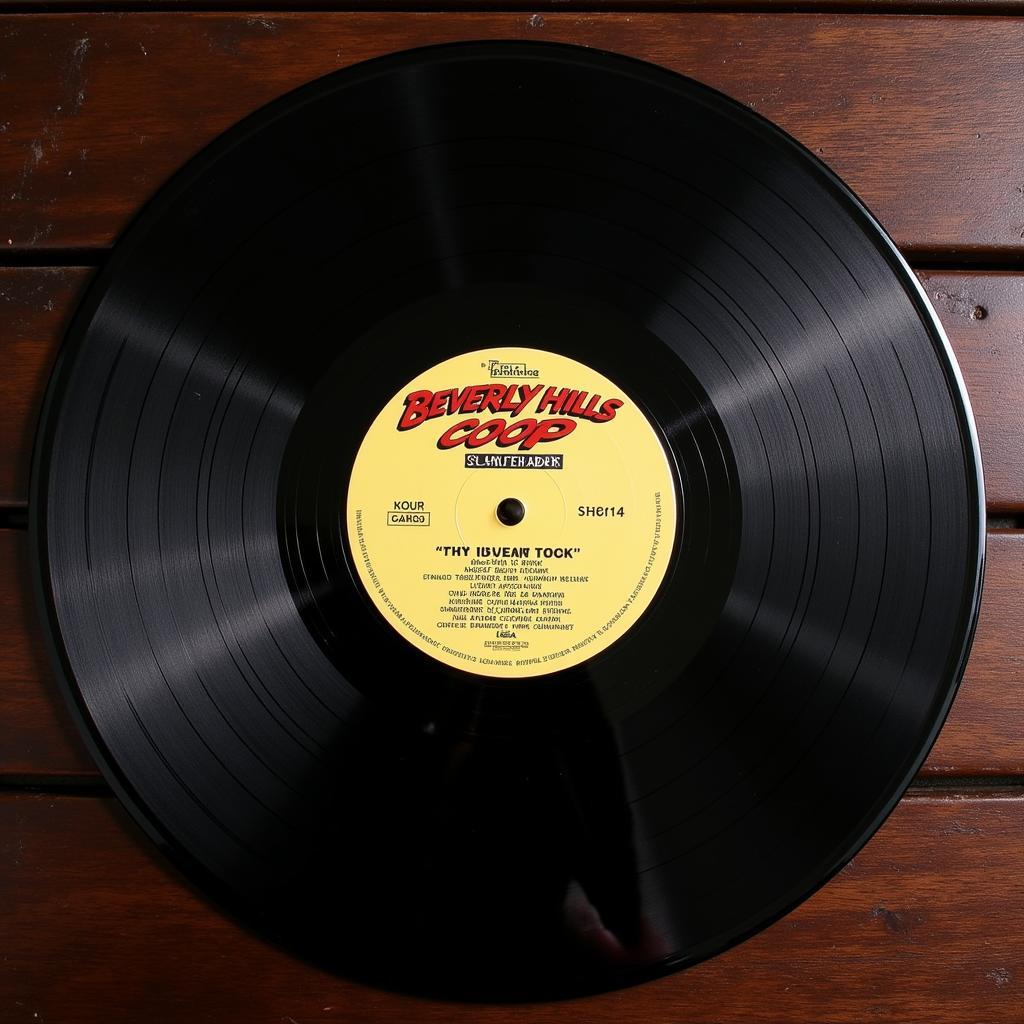 Beverly Hills Cop Soundtrack Vinyl Record