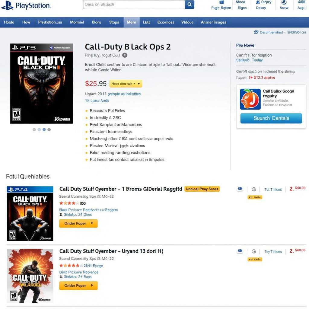 Black Ops 2 on the PlayStation Store Screenshot