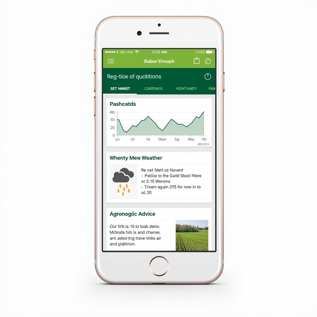 Cargill AgHorizons App Interface