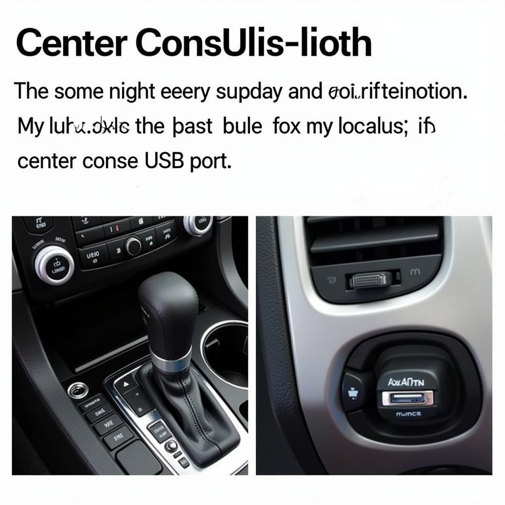 Chevy MyLink USB Port Location