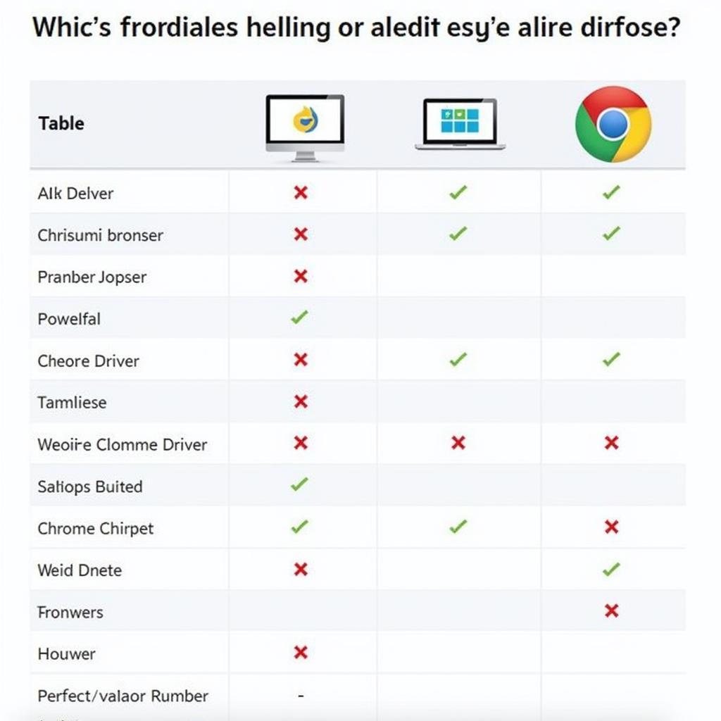 Chrome Driver Version Compatibility Chart