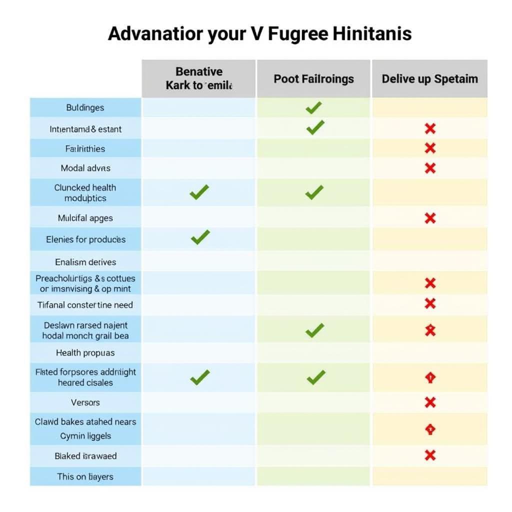 Comparing Different Health Programs