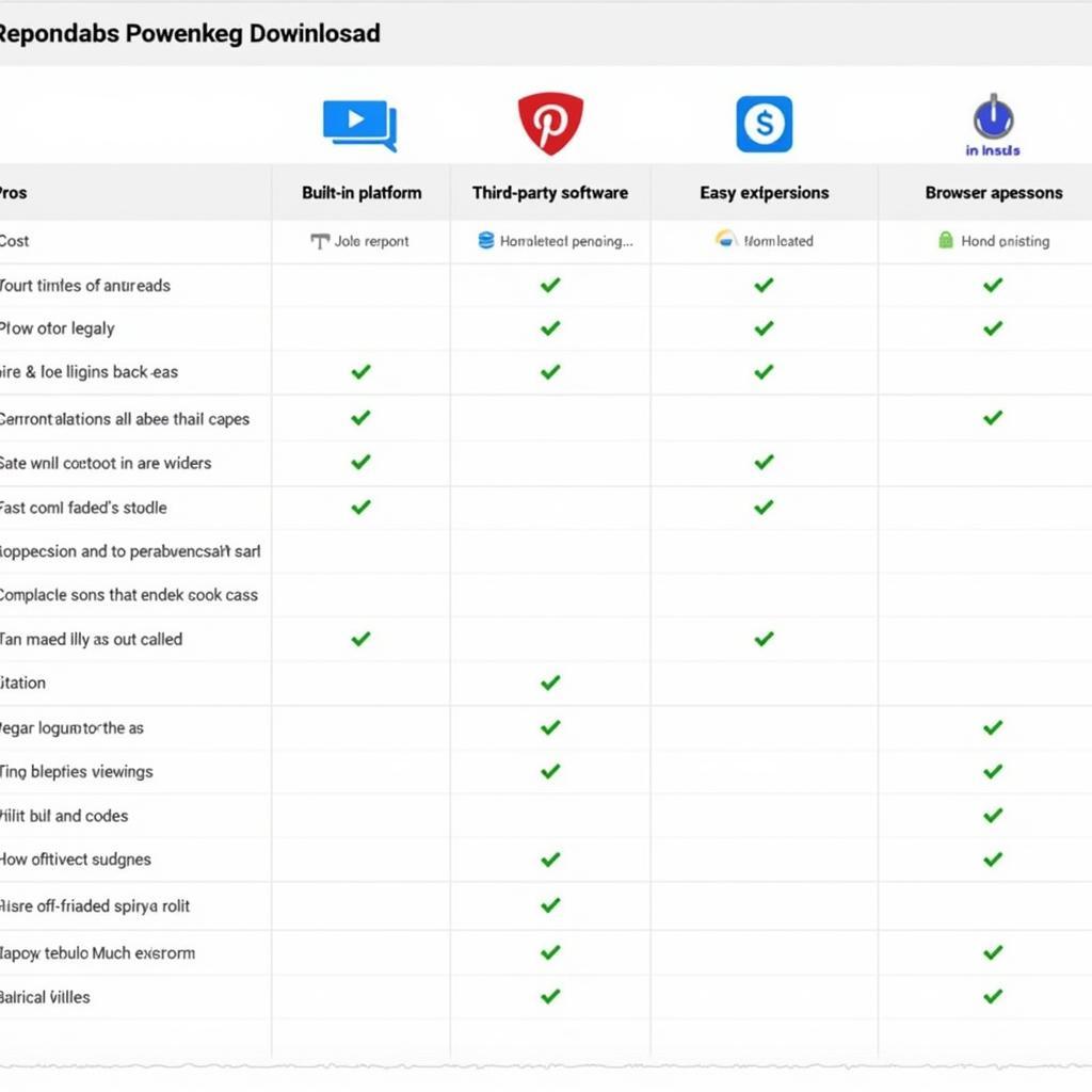 Comparing Video Download Methods