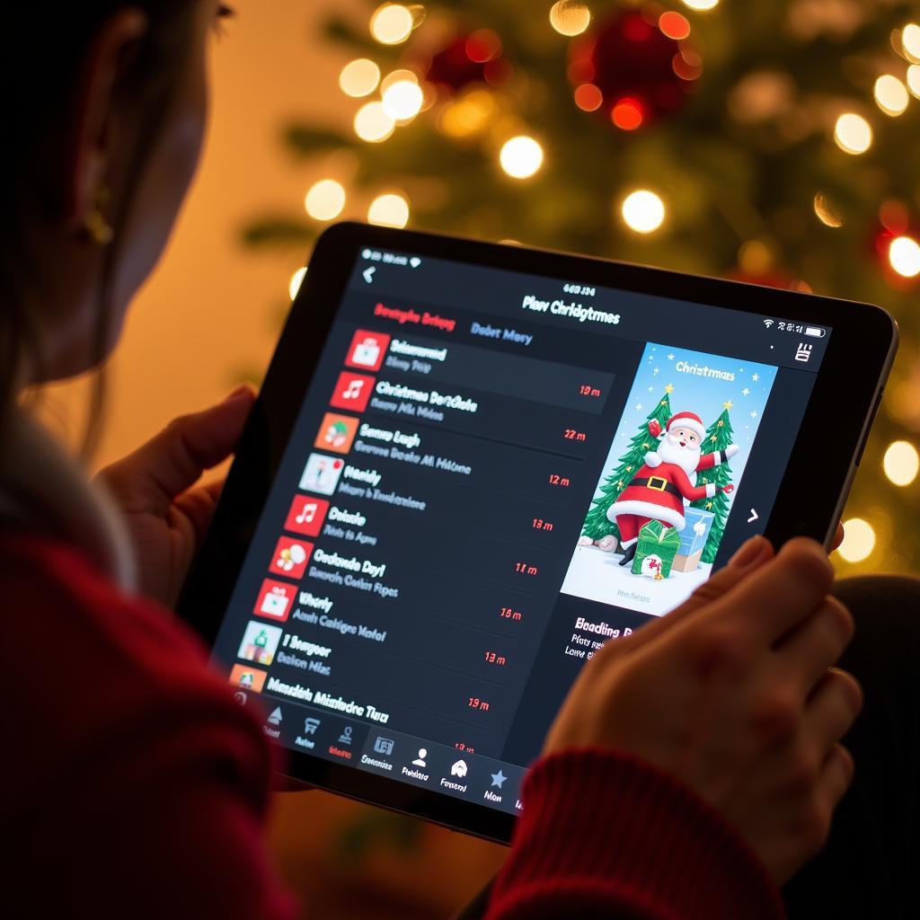 Curating Festive Christmas Playlists