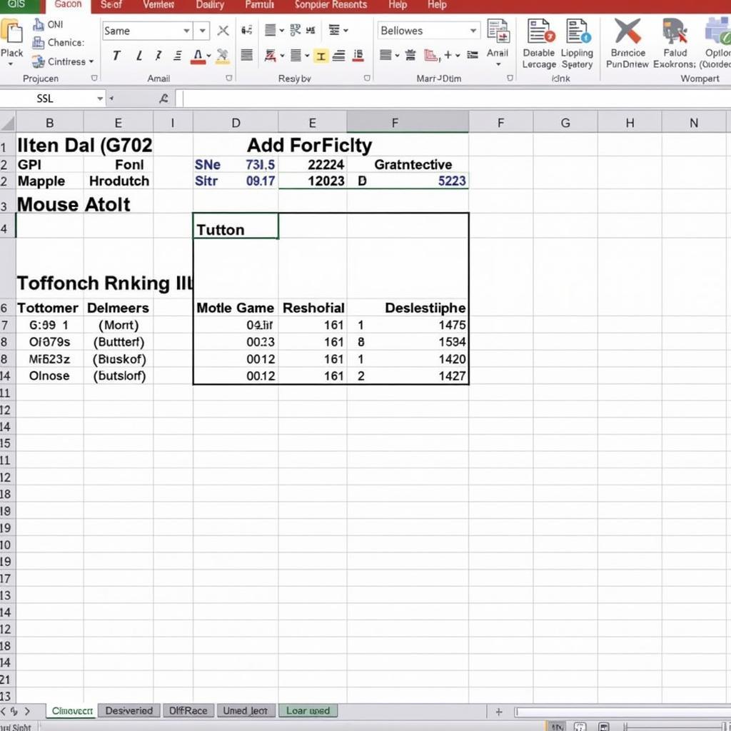 Custom G702 and G703 Excel Spreadsheet