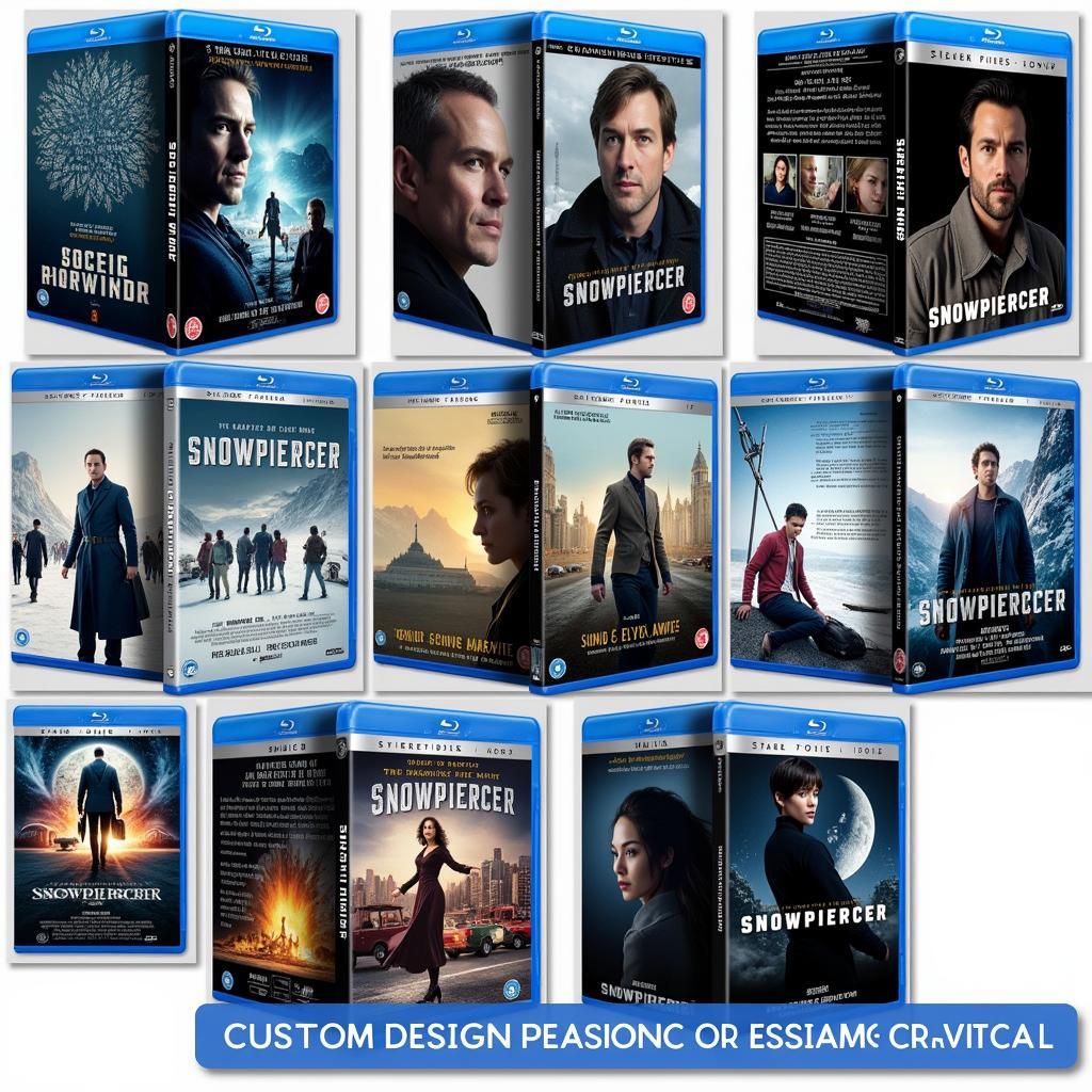 Custom Snowpiercer DVD Cover Designs