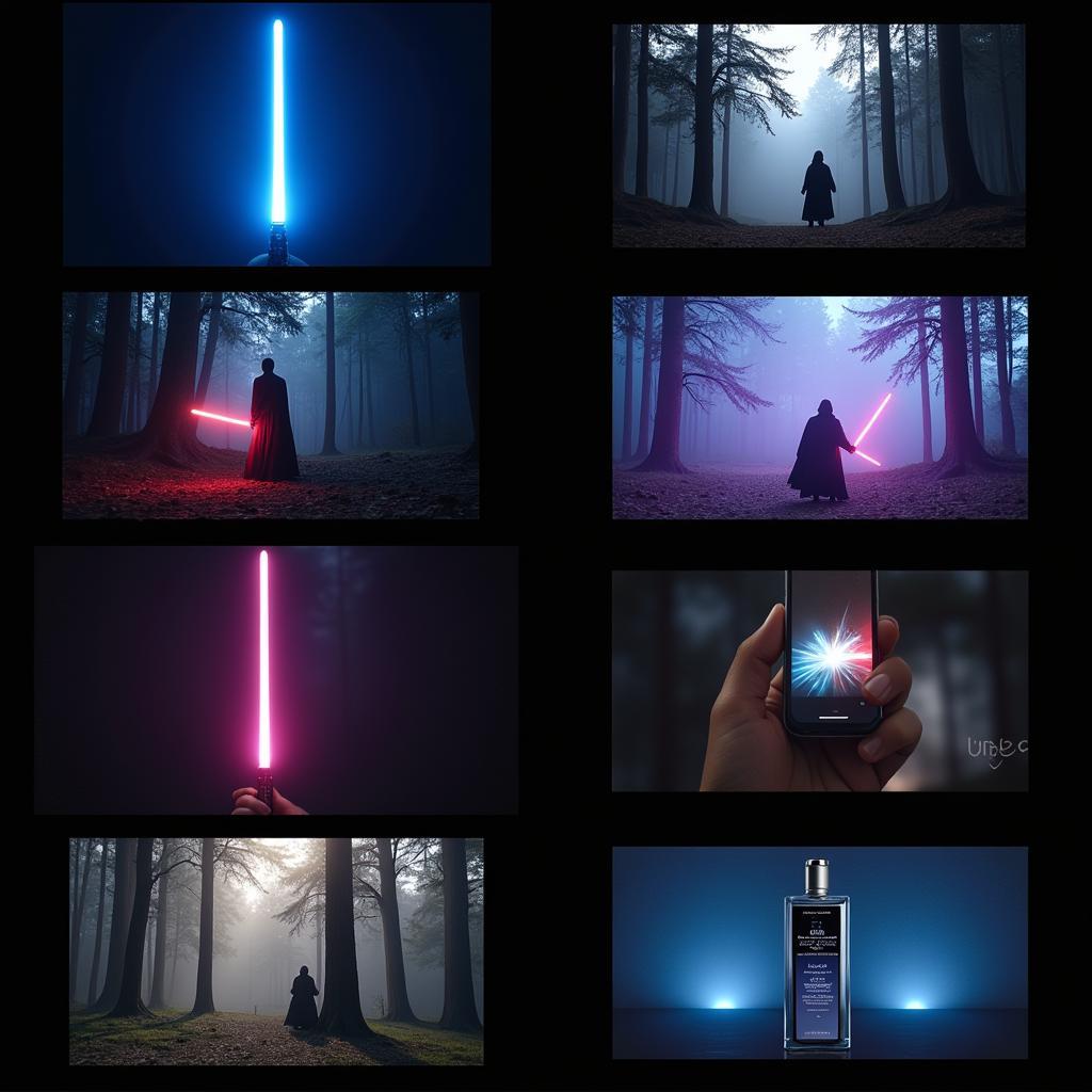 Examples of Deep Glow Effects in Video