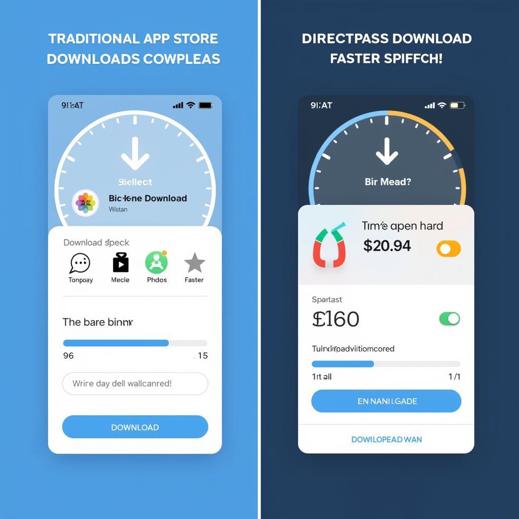 DirectPass Download Speed Comparison