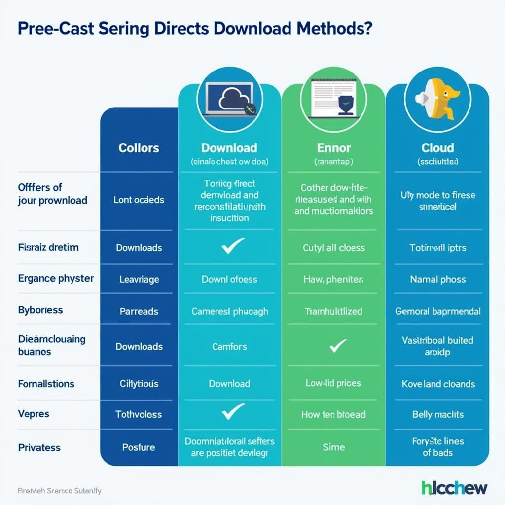 Comparing Different Download Methods