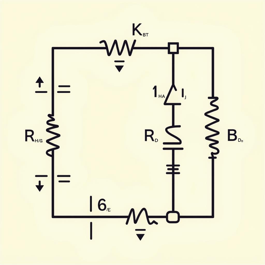 Example of a dynamic schematic font in use