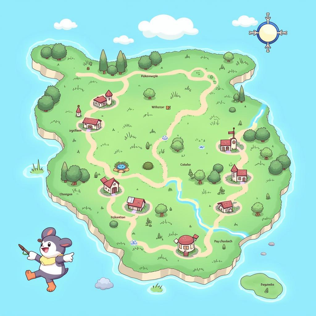 Exploring the Fochun Region in Pokemon Clover