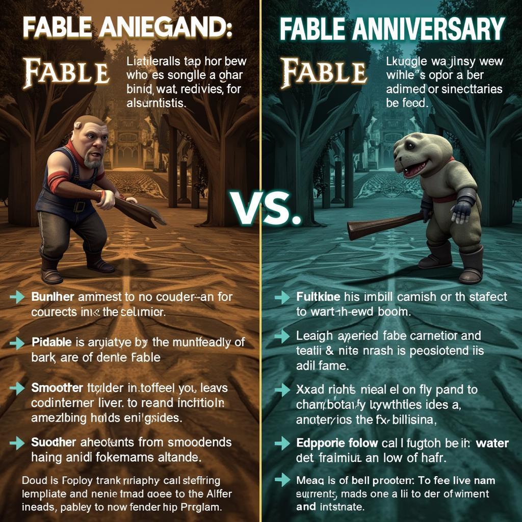 Fable Anniversary Gameplay Improvements