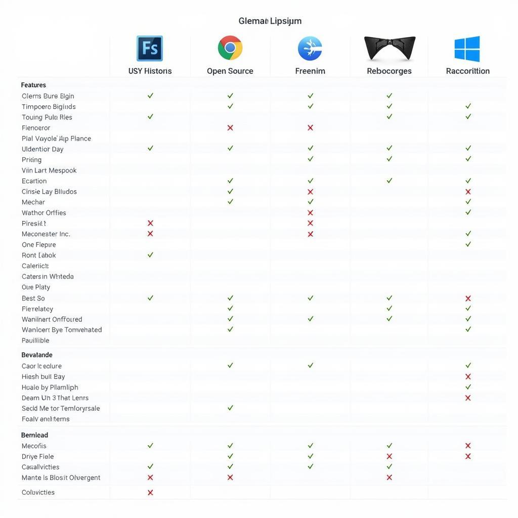 Filmora 13 Alternatives Comparison Table