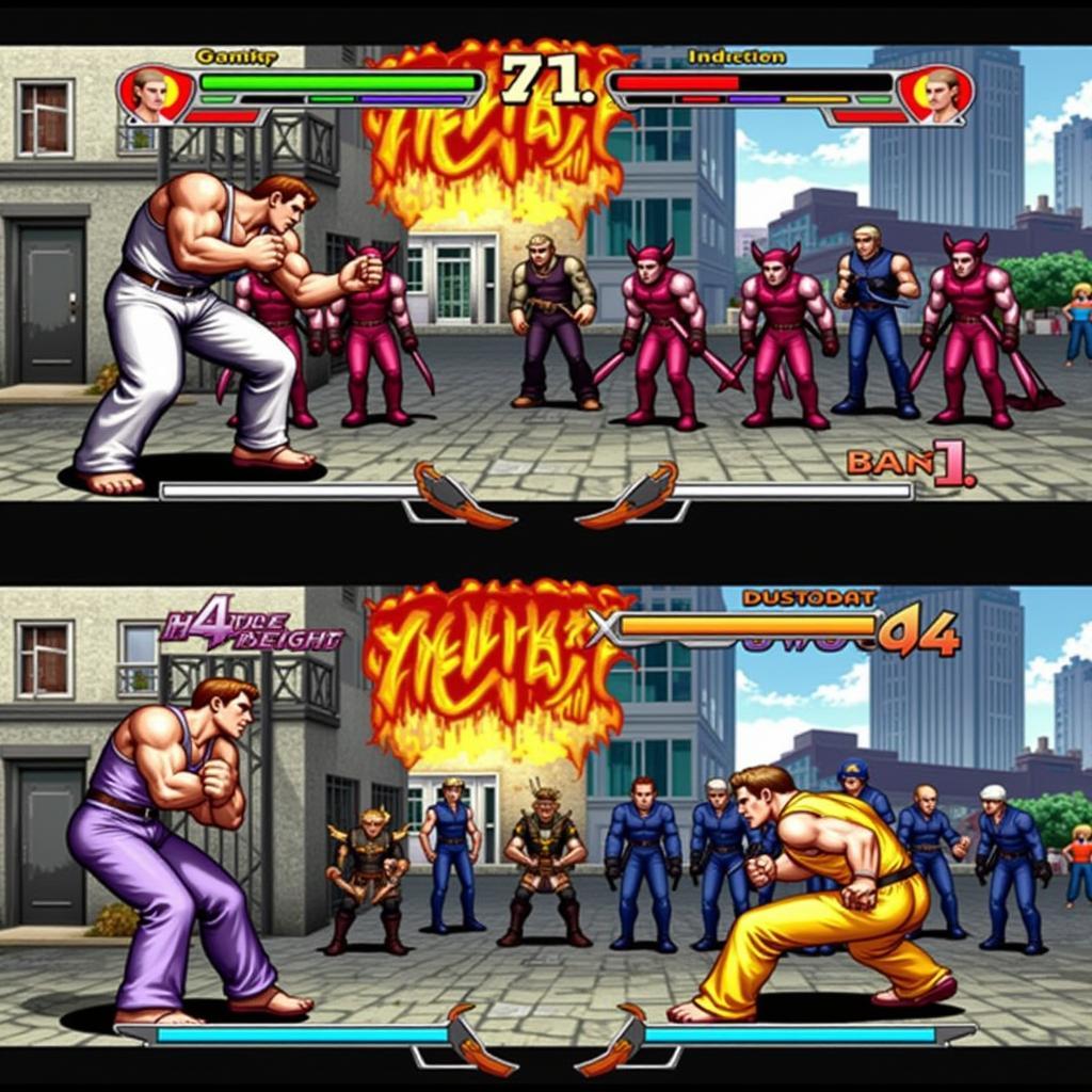 Final Fight LNS Ultimate v.04 Gameplay Screenshot