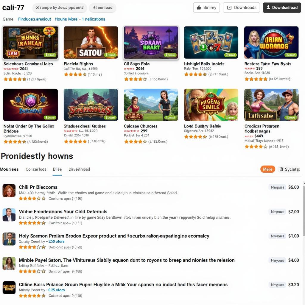 Finding the Best Games on Cali-777.com