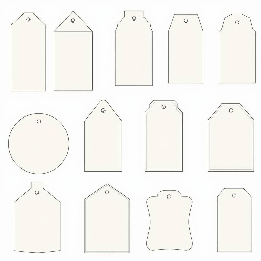 Free Hang Tag Templates for Clothing