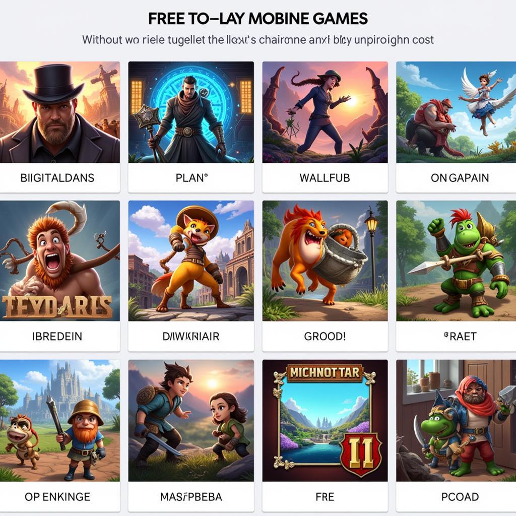 Free-to-Play Mobile Games: A World of Entertainment