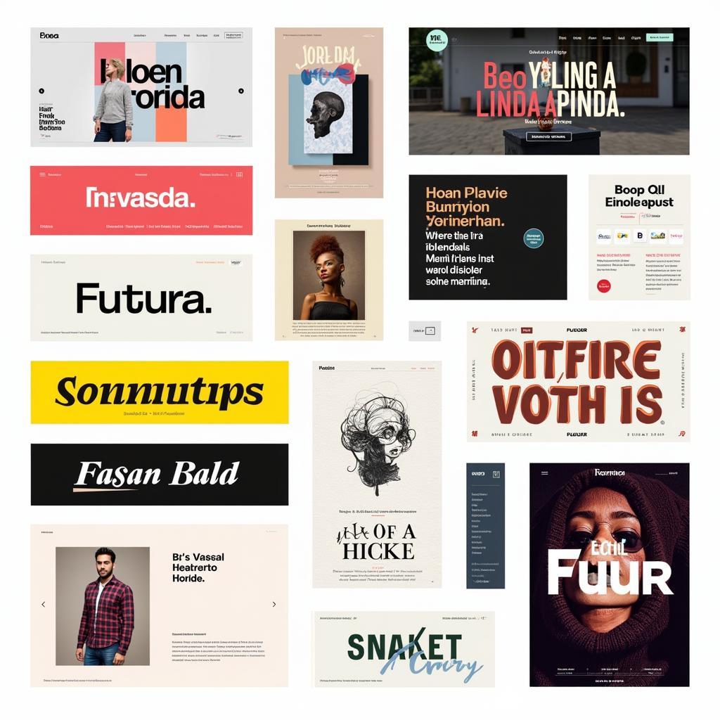 Futura Bold Design Applications