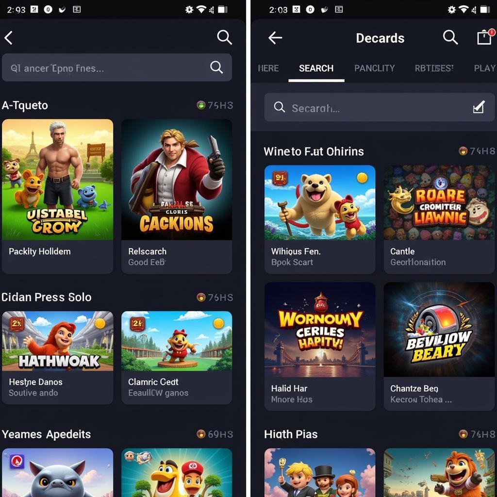 Game Vault APK Interface