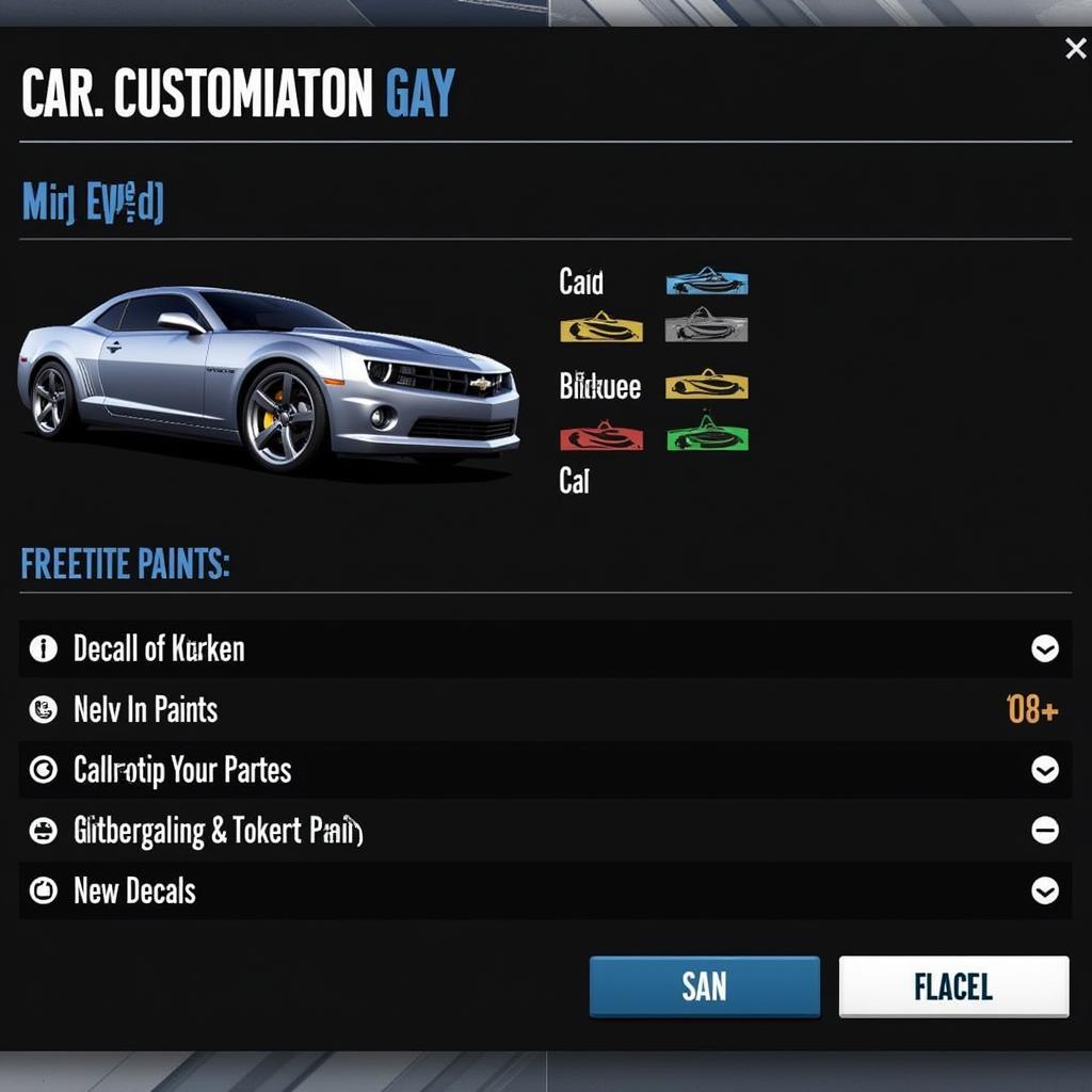 Customizing Cars in Gear Club Unlimited