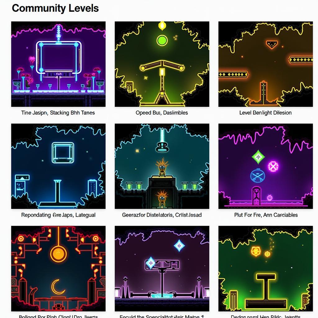 Geometry Dash Fan Game Download: Exploring Community Levels