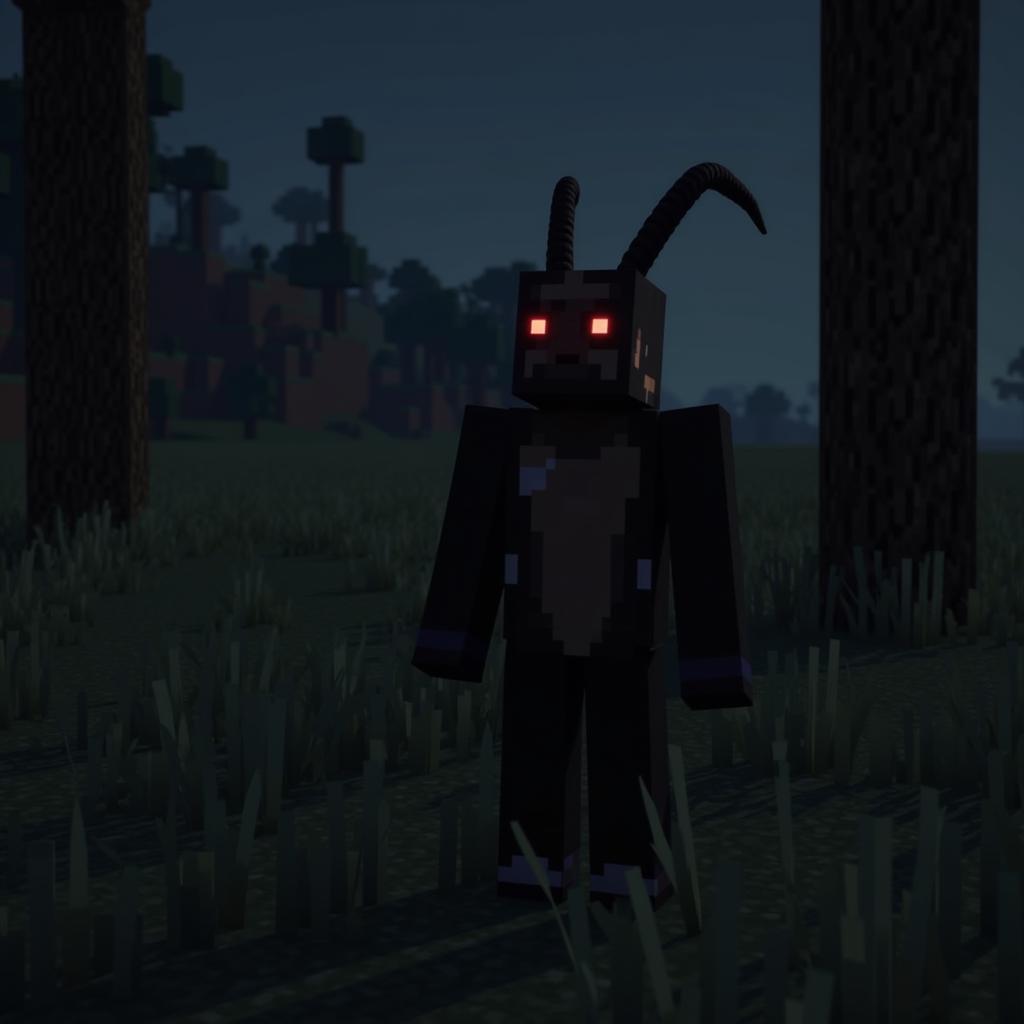 Goatman Mod Screenshot in Minecraft