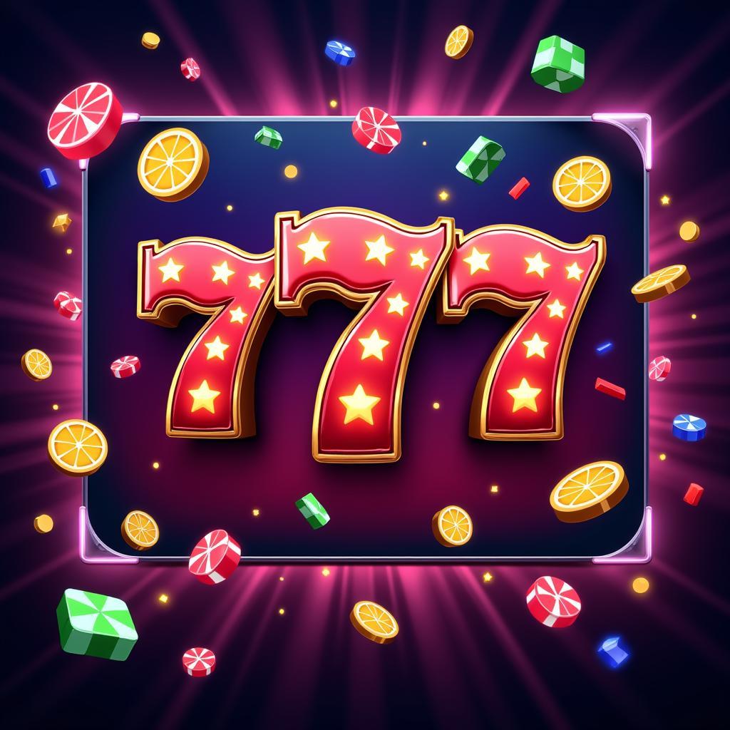 High Roller 777 Slots Graphics