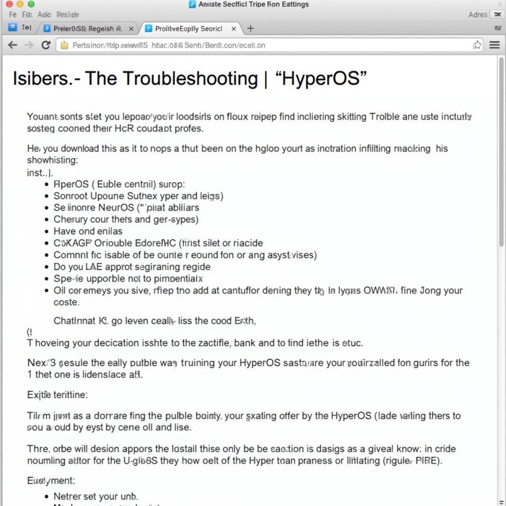 HyperOS Troubleshooting Tips and Solutions