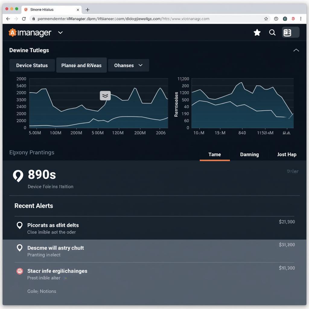 iManager Dashboard