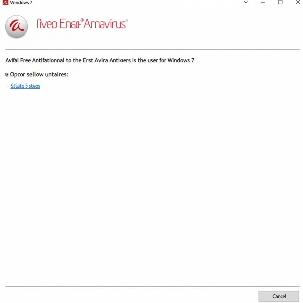 Installing Avira on Windows 7