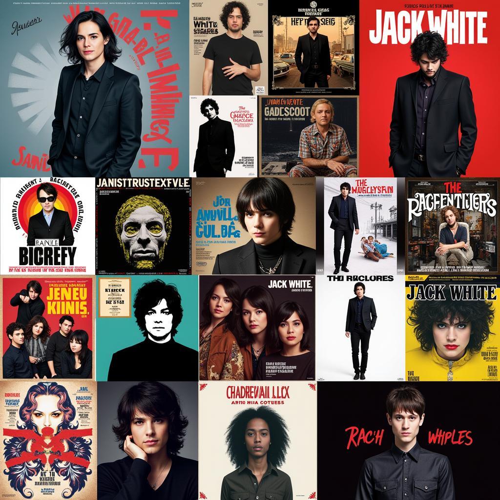 Jack White Album Covers