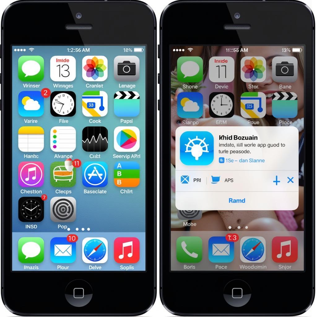 Jailbroken iPod Touch Home Screen