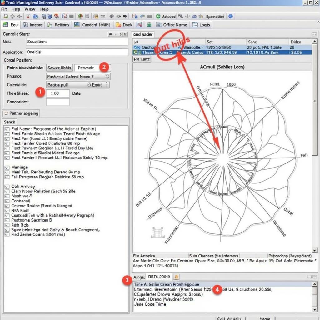 KP Astrology Software Interface