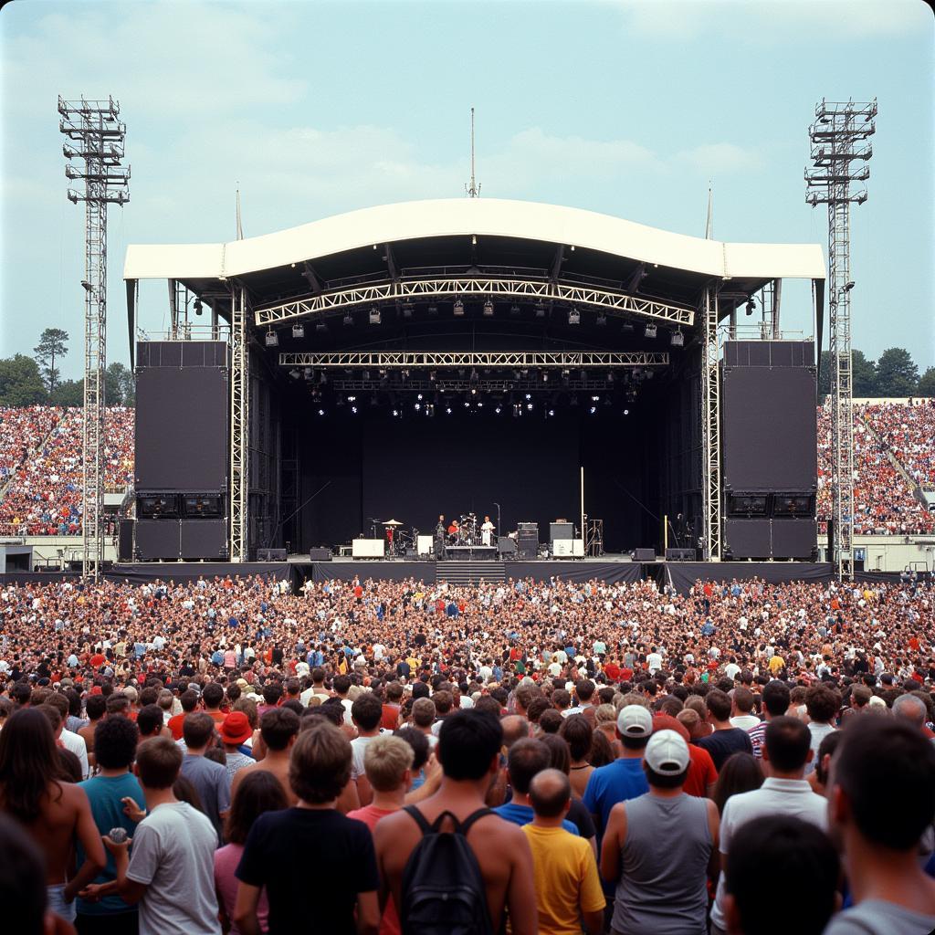 Live Aid 1985 Philadelphia Stage