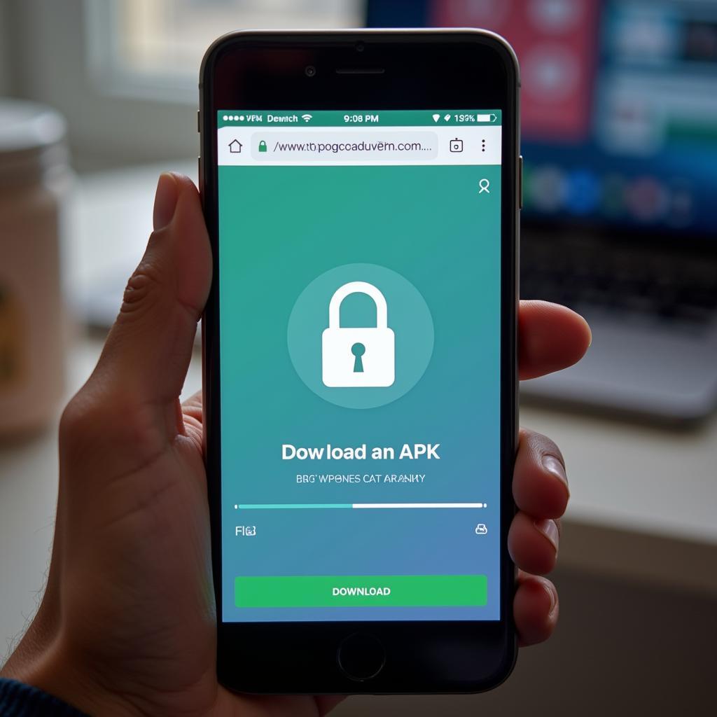 Secure APK Download Process