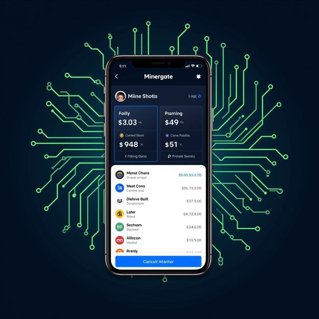 Minergate Mobile Mining App