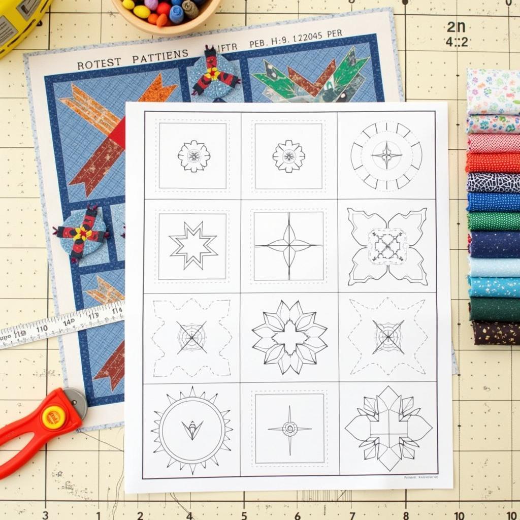 Printing a Missouri Star Quilt Pattern